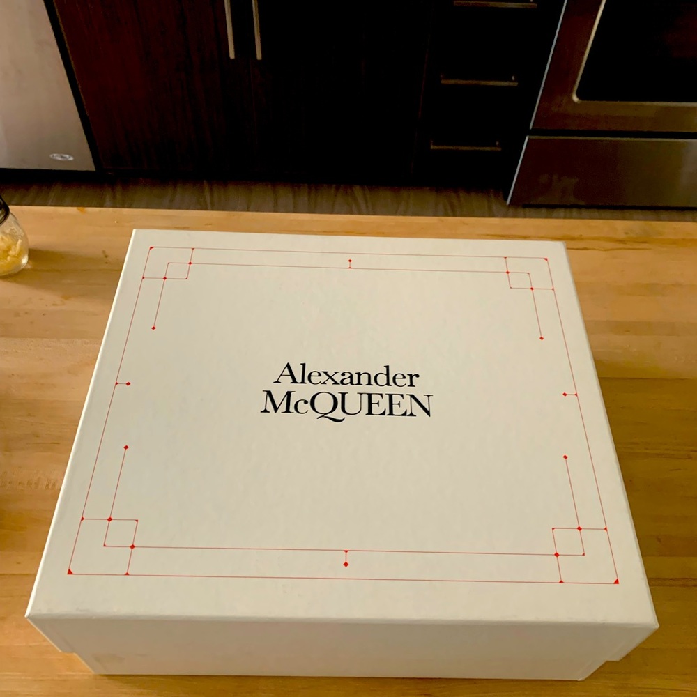 Black Alexander McQueen Mens Boots Size 13